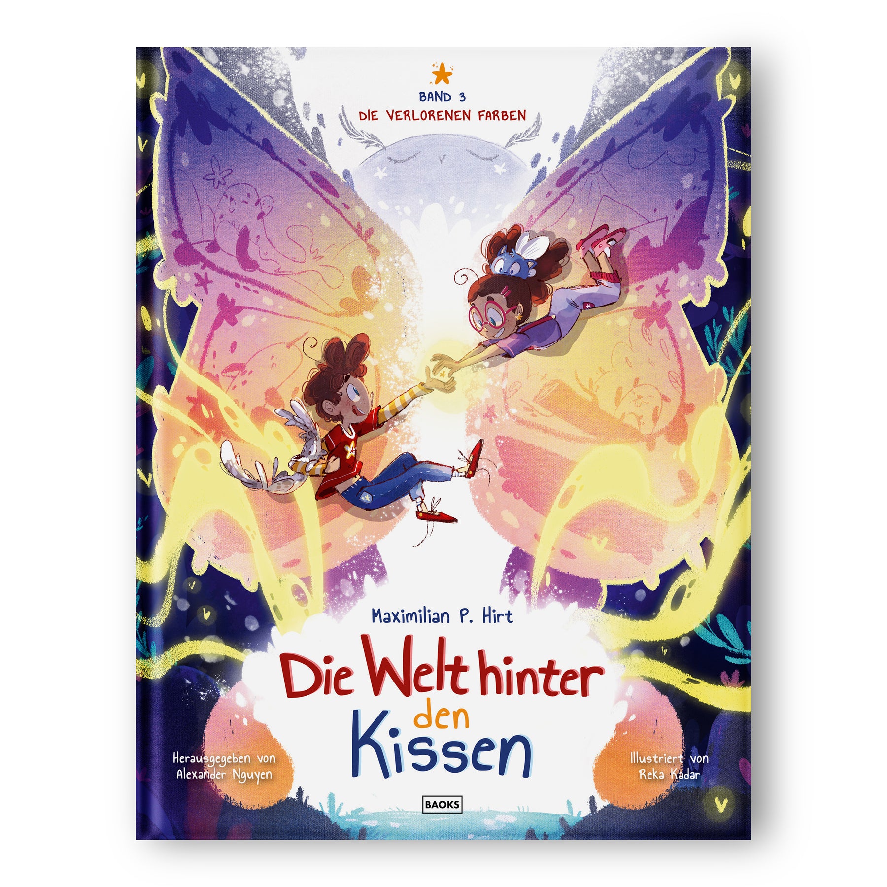 Buchcover Band 3: Die verlorenen Farben – interaktives Kinderbuch ab 6 zum Selbst-Entscheiden