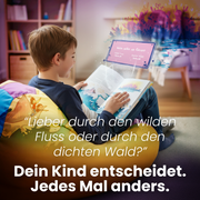 Bücher, wo man selbst entscheidet, wie es weitergeht: das Leseprinzip von Band 3