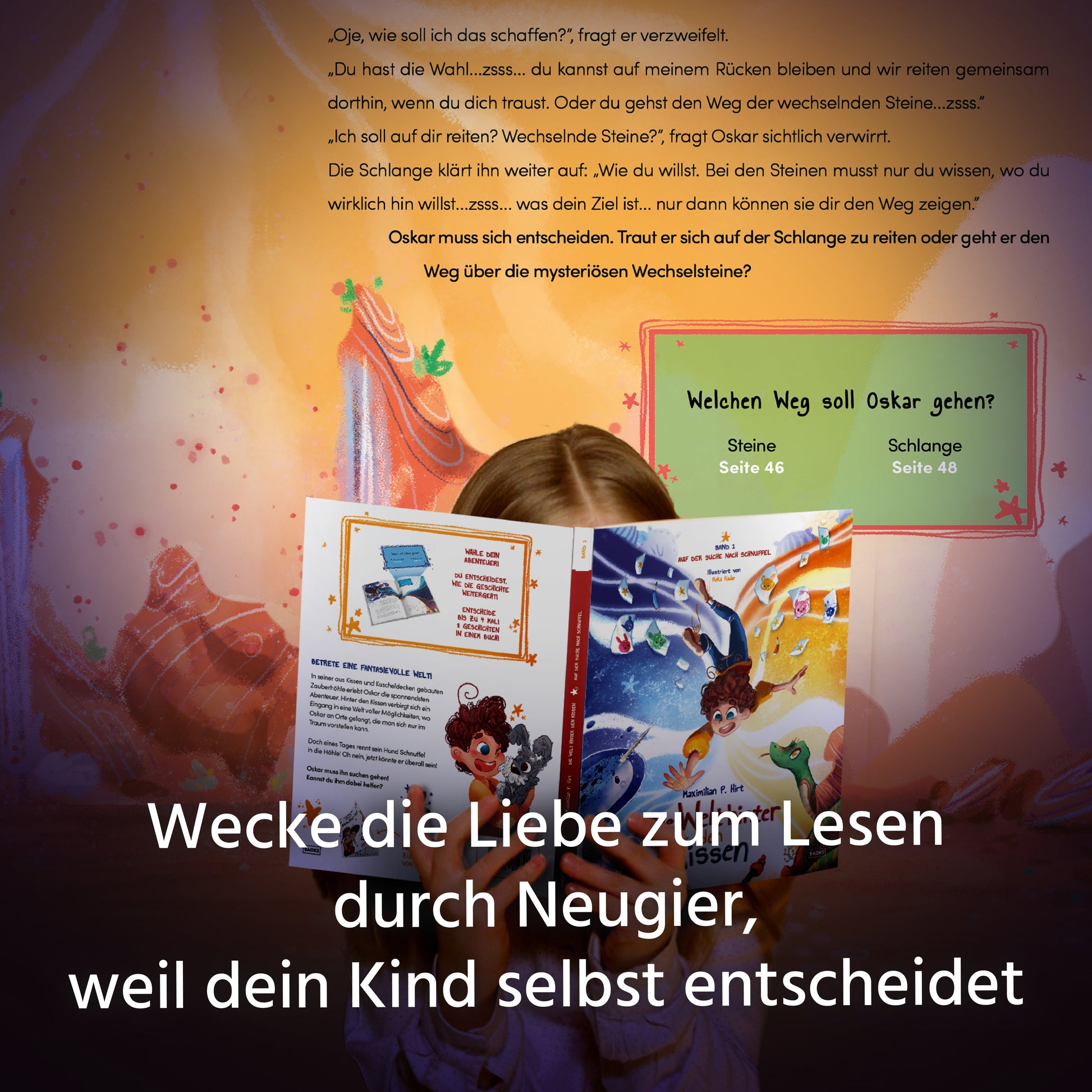 Heute 3 für 2 Aktion - Entfache die Liebe zum Lesen erhalte Band 1 einmal gratis und das Malbuch als Download dazu