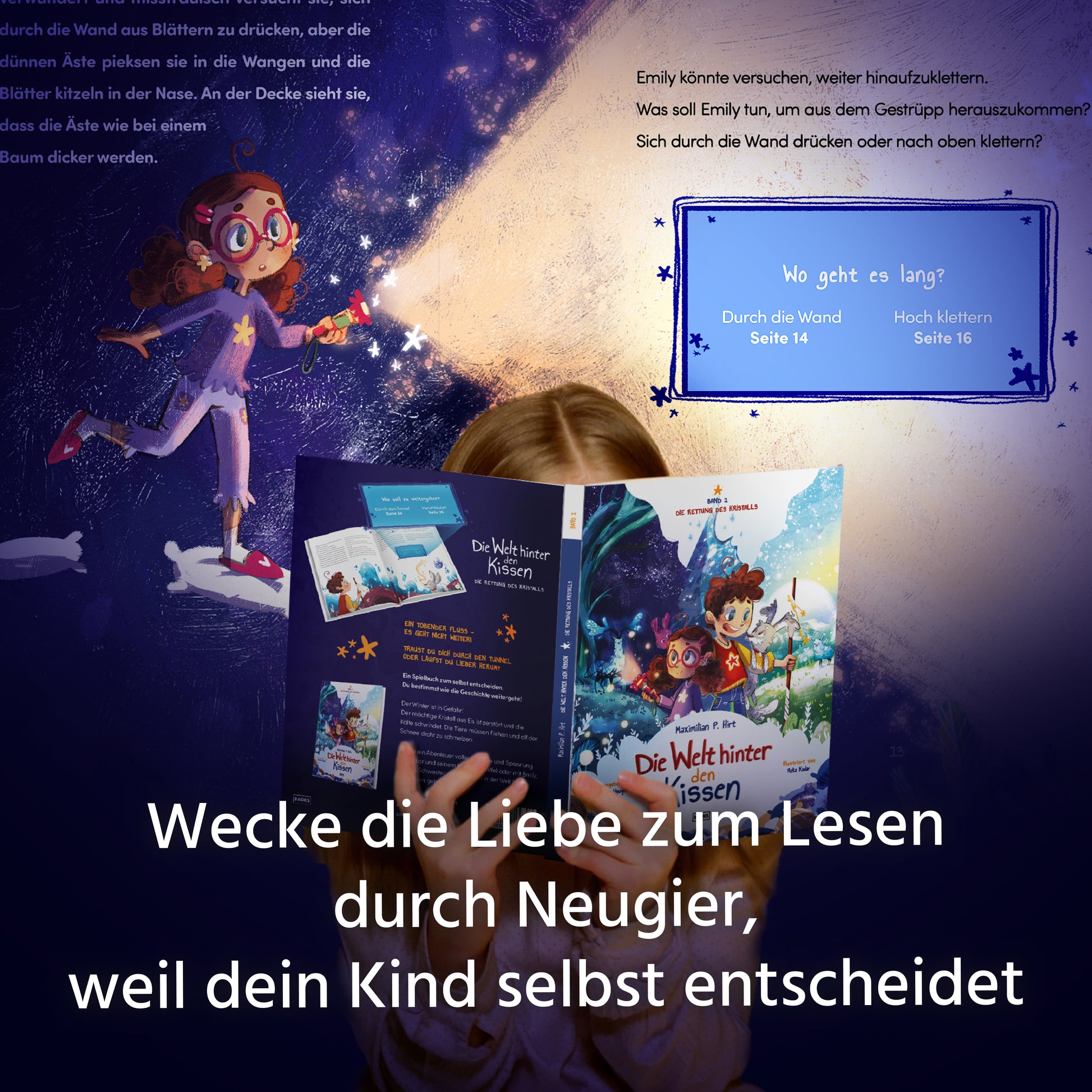 Stärke die Faszination fürs Lesen - Band 2: Die Rettung des Kristalls